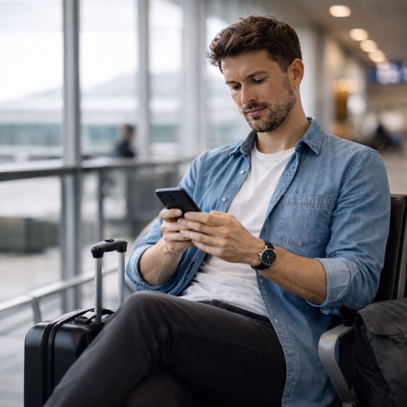 Traveller accessing help for a Travaro claim